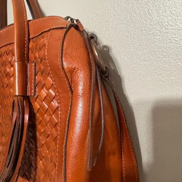 Noonday collection Monterrey leather basket weave bag - Picture 6 of 13